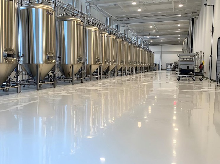 Pavimento industrial para zonas técnicas en Tui